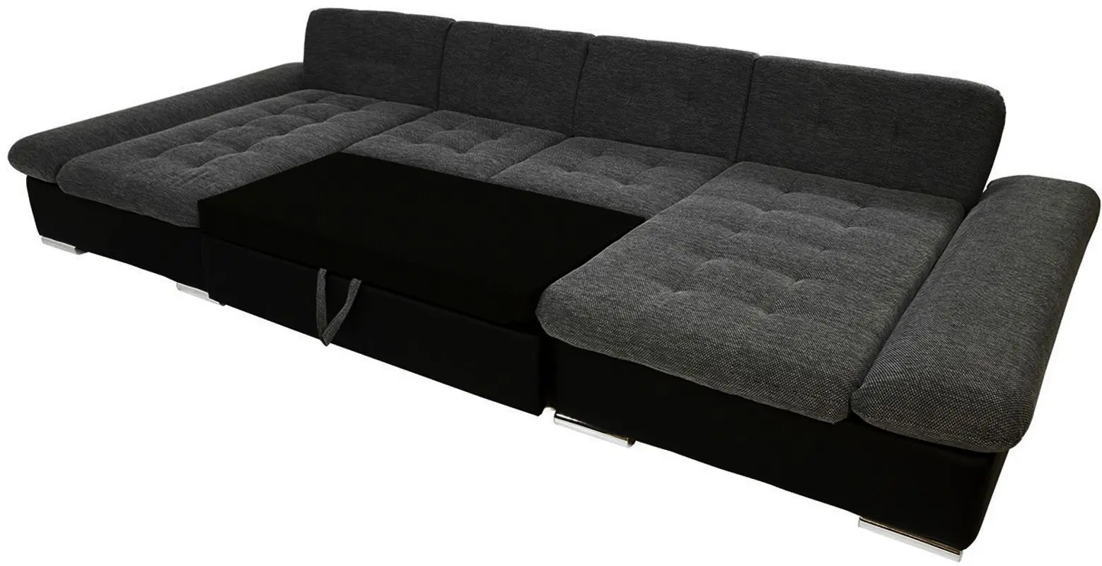 Canapea in forma de U extensibila Mirjan24 Agata/Alia (Dark Grey) - 7