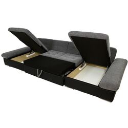 Canapea in forma de U extensibila Mirjan24 Agata/Alia (Dark Grey) Thumb