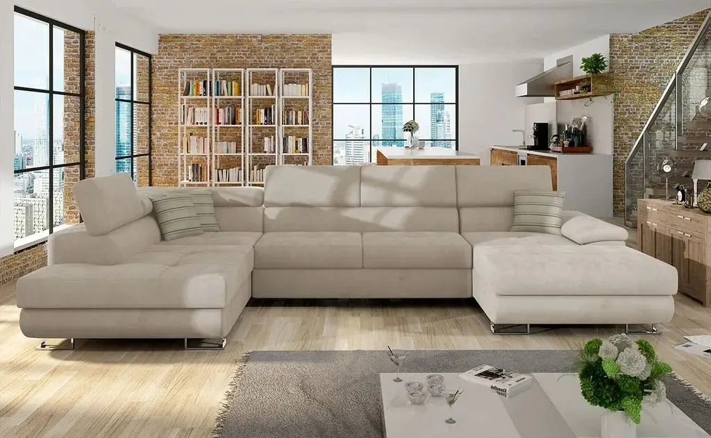 Диван угловой Mirjan24 Alvin Bis/Cotere Bis Left (Beige) - 2