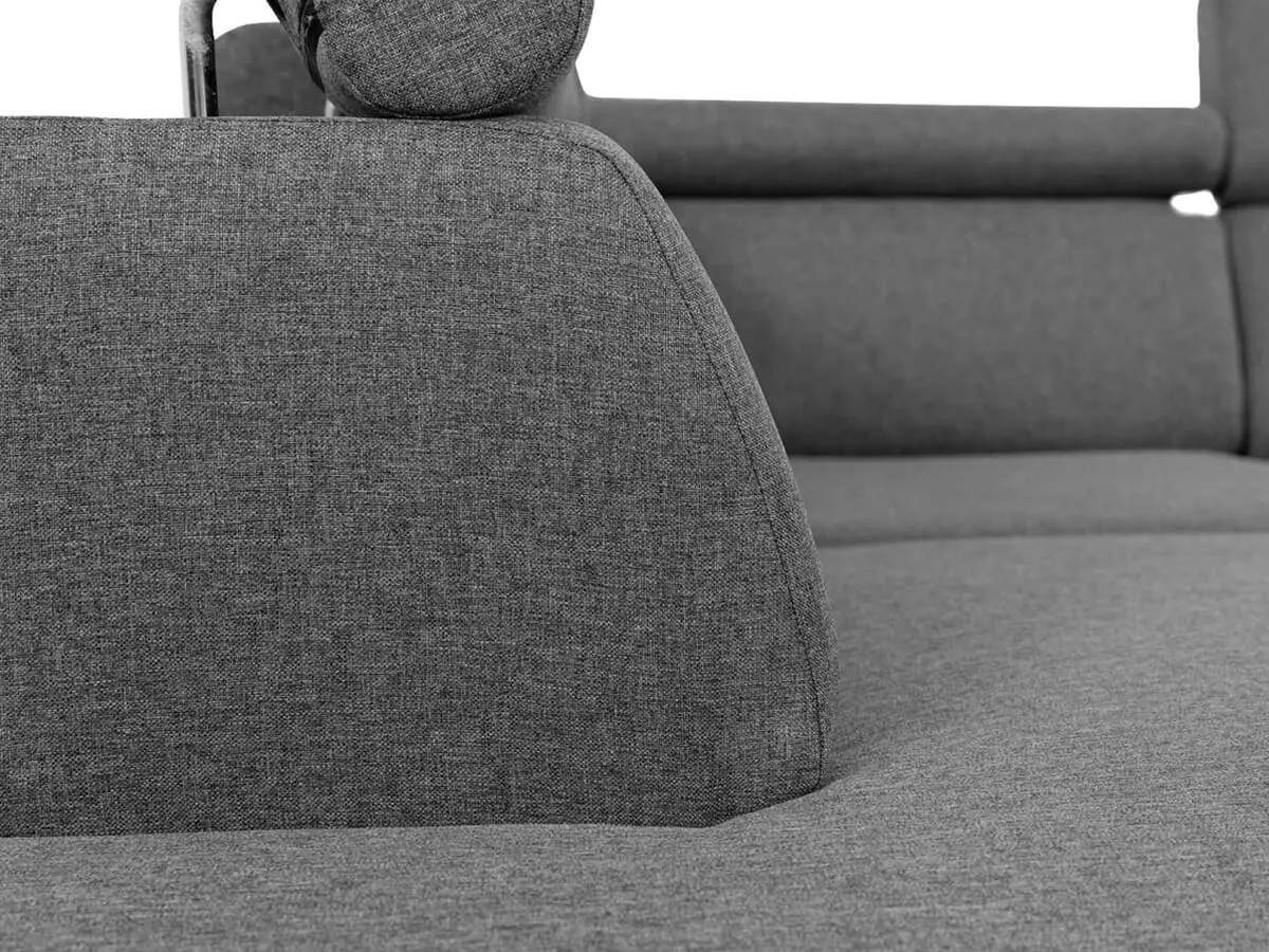 Диван угловой Mirjan24 Antrodem/Fonti Left (Gray/Light Gray) - 5