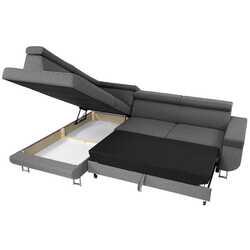 Диван угловой Mirjan24 Antrodem/Fonti Left (White/Light Gray) Thumb