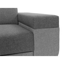 Диван угловой Mirjan24 Antrodem/Fonti Right (Gray/Light Gray) Thumb