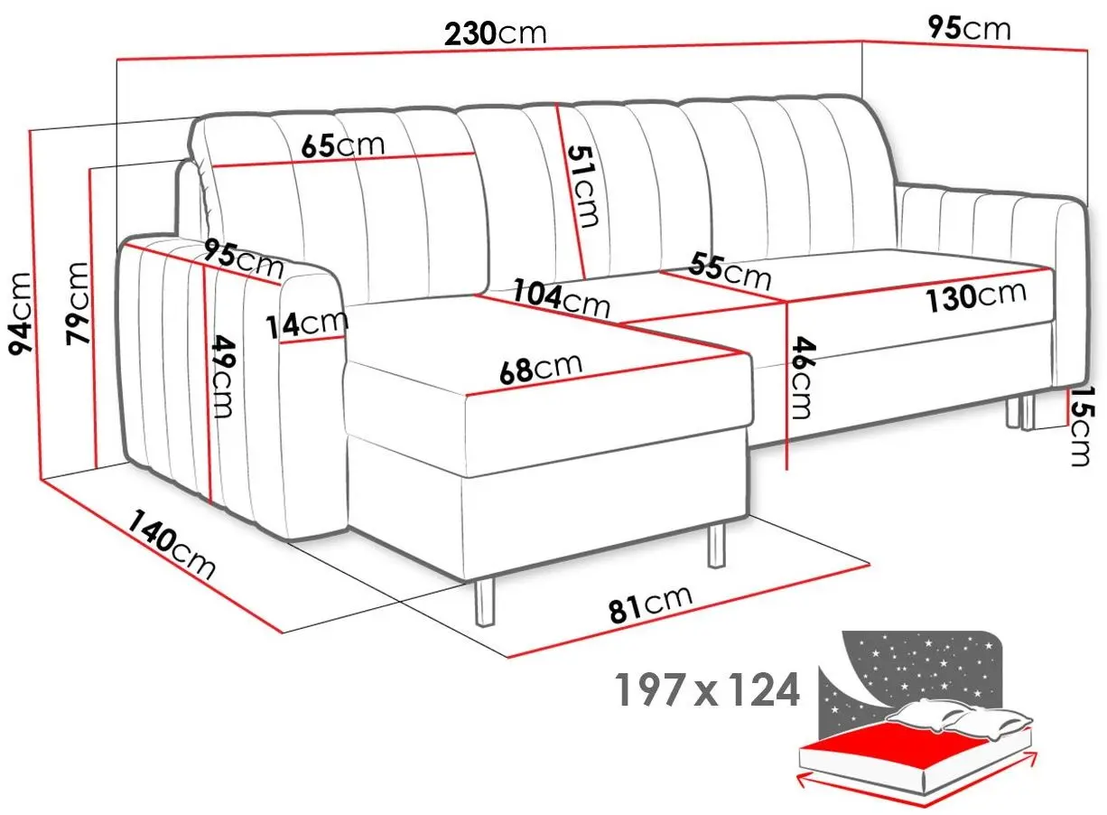 Диван угловой Mirjan24 Astabena/Sally Paros 02 (Beige) - 2