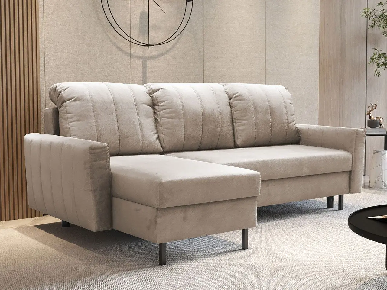 Диван угловой Mirjan24 Astabena/Sally Paros 02 (Beige)