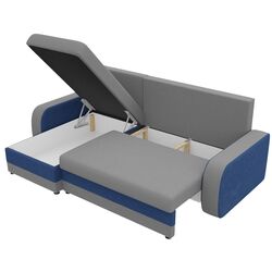 Диван угловой Mirjan24 Dalmir/Kris (Black/Beige) Thumb