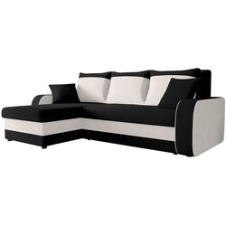 Диван угловой Mirjan24 Dalmir/Kris (Black/Beige)