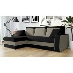 Canapea de colt Mirjan24 Dalmir/Kris (Gray/Black) Thumb