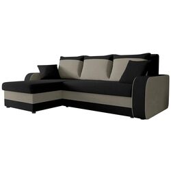 Диван угловой Mirjan24 Dalmir/Kris (Gray/Black)