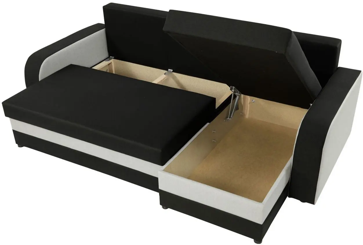 Canapea de colt Mirjan24 Dalmir/Kris Poso 110 (Dark Gray) - 5