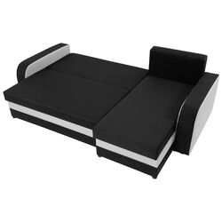 Диван угловой Mirjan24 Dalmir Lux/Kris (Gray/Black) Thumb