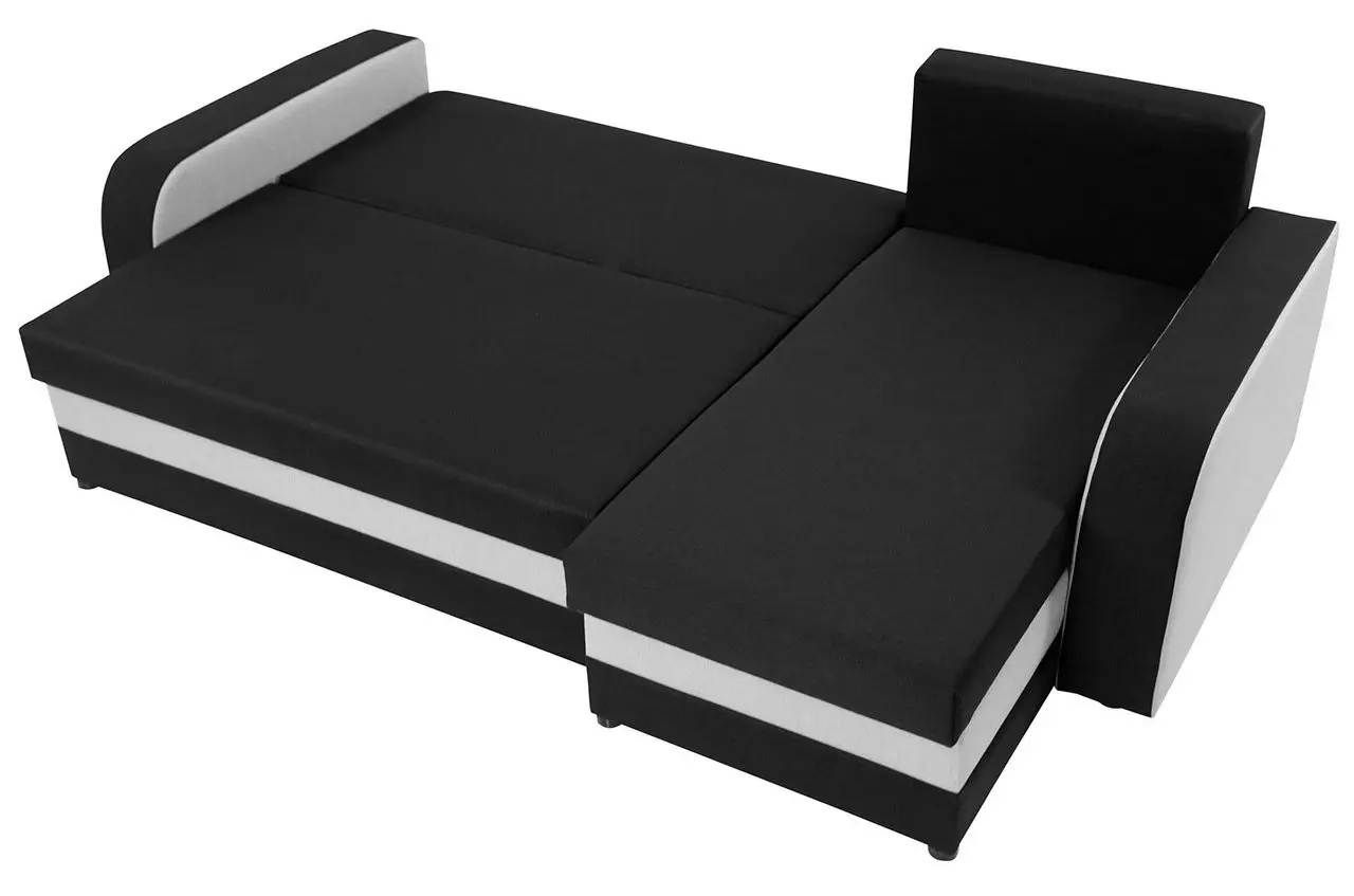 Диван угловой Mirjan24 Dalmir Lux/Kris (Gray/Black) - 5