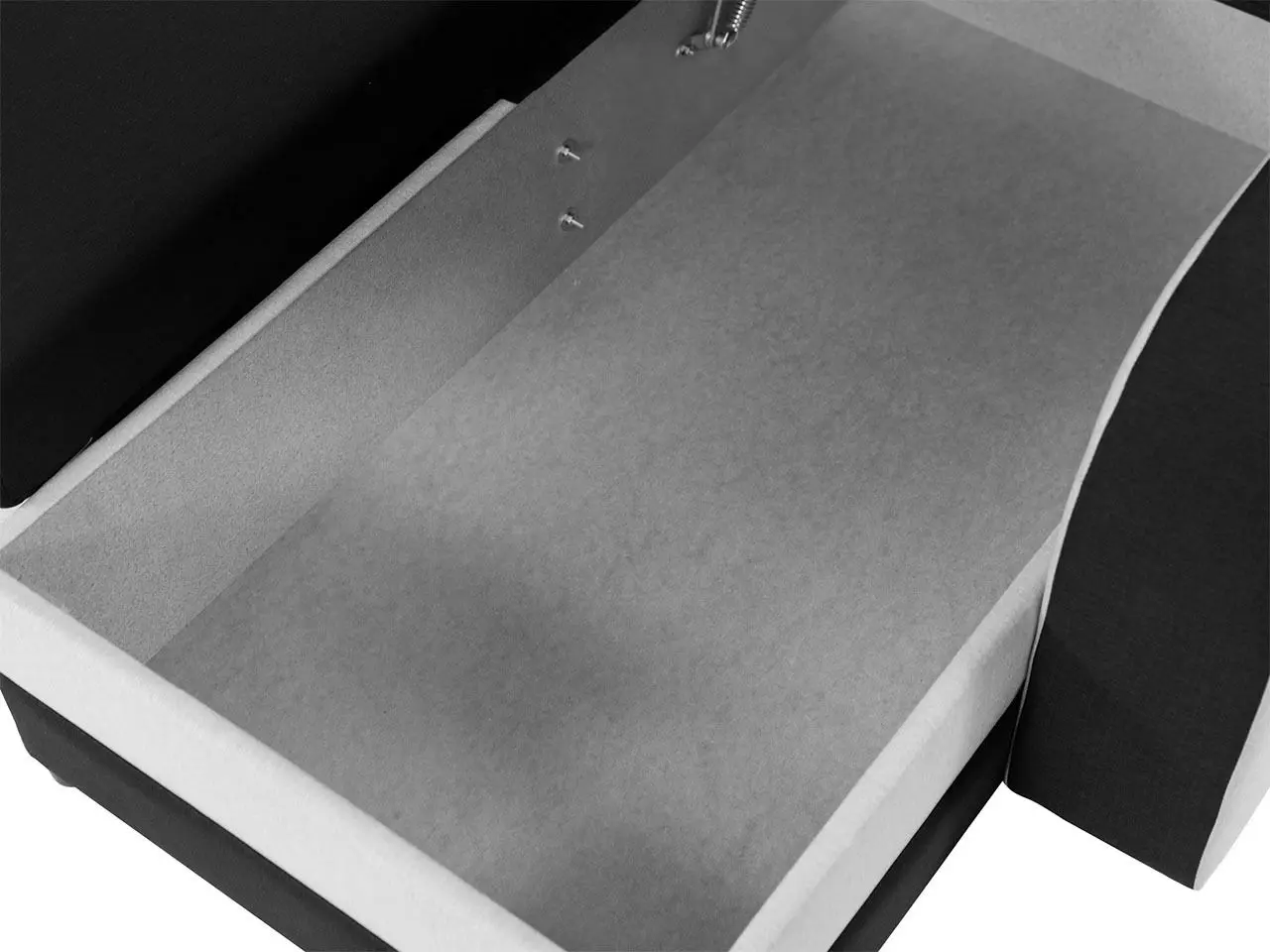 Диван угловой Mirjan24 Dalmir Lux/Kris (Gray/Black) - 3