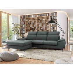 Диван угловой Mirjan24 Danviri/Slavio Left (Gray) Thumb