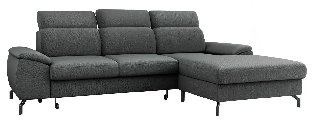 Диван угловой Mirjan24 Danviri/Slavio Right (Gray)