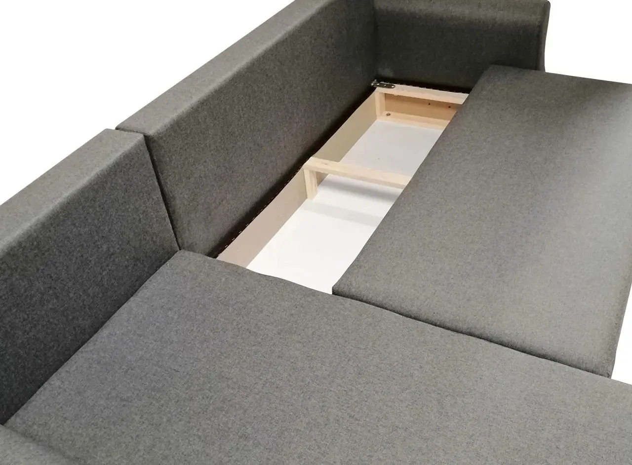 Диван угловой Mirjan24 Destins L/Neapol L (Black) - 5