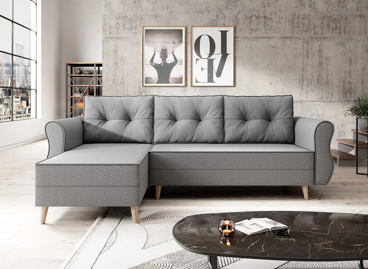 Диван угловой Mirjan24 Destins L/Neapol L (Gray) - 5