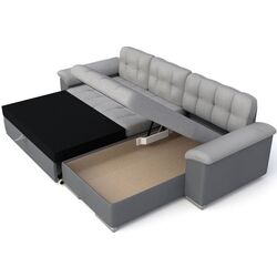 Диван угловой Mirjan24 Dino/Diana Left (Gray/Light Gray) Thumb