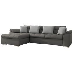 Диван угловой Mirjan24 Dino/Diana Left (Gray/Light Gray)