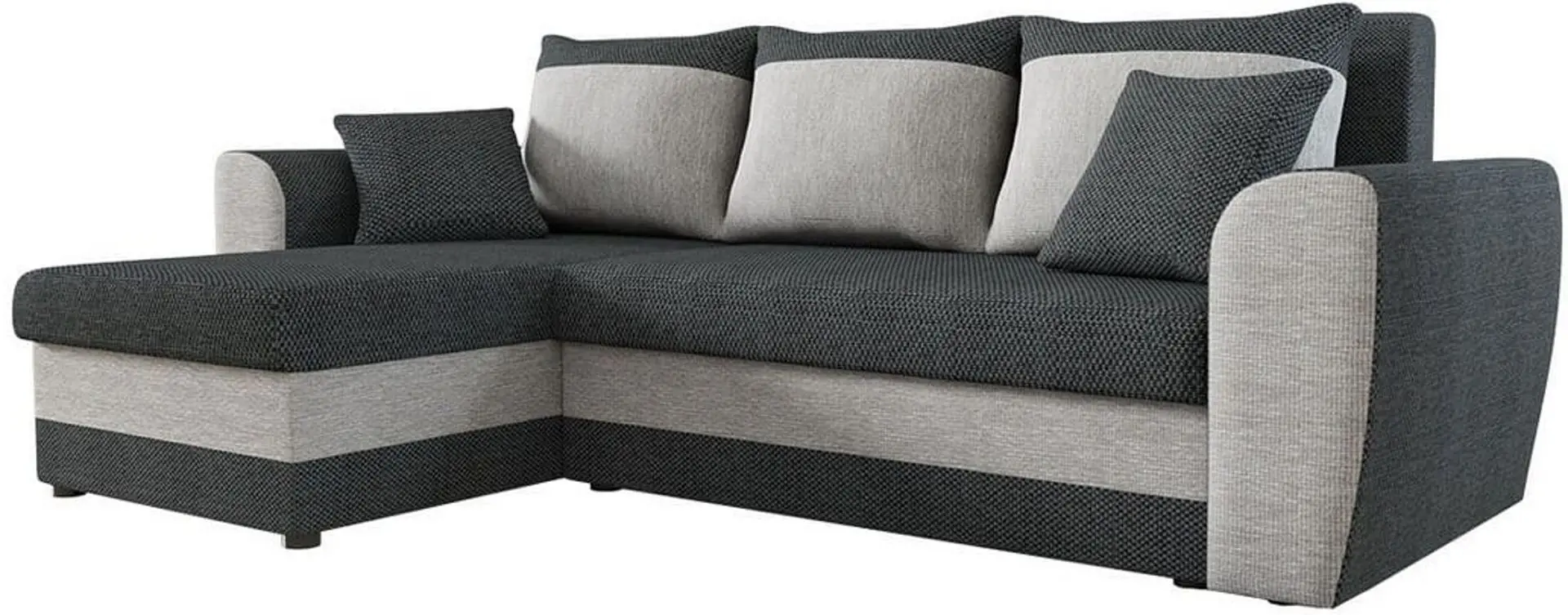 Диван угловой Mirjan24 Domins Lux/Domo (Light Gray/Gray)