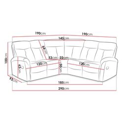 Диван угловой Mirjan24 Isco/Encanto (Gray) Thumb