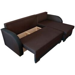 Диван угловой Mirjan24 Jukka/Jozef Soft 011/Lawa 05 (Black/Gray) Thumb