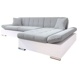 Диван угловой Mirjan24 Laviva/Malwi Right (White/Gray)