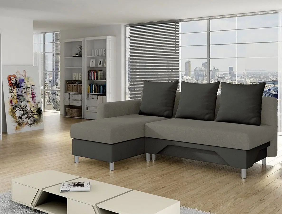 Диван угловой Mirjan24 Martin/Tom Left (Gray/Dark Gray) - 4