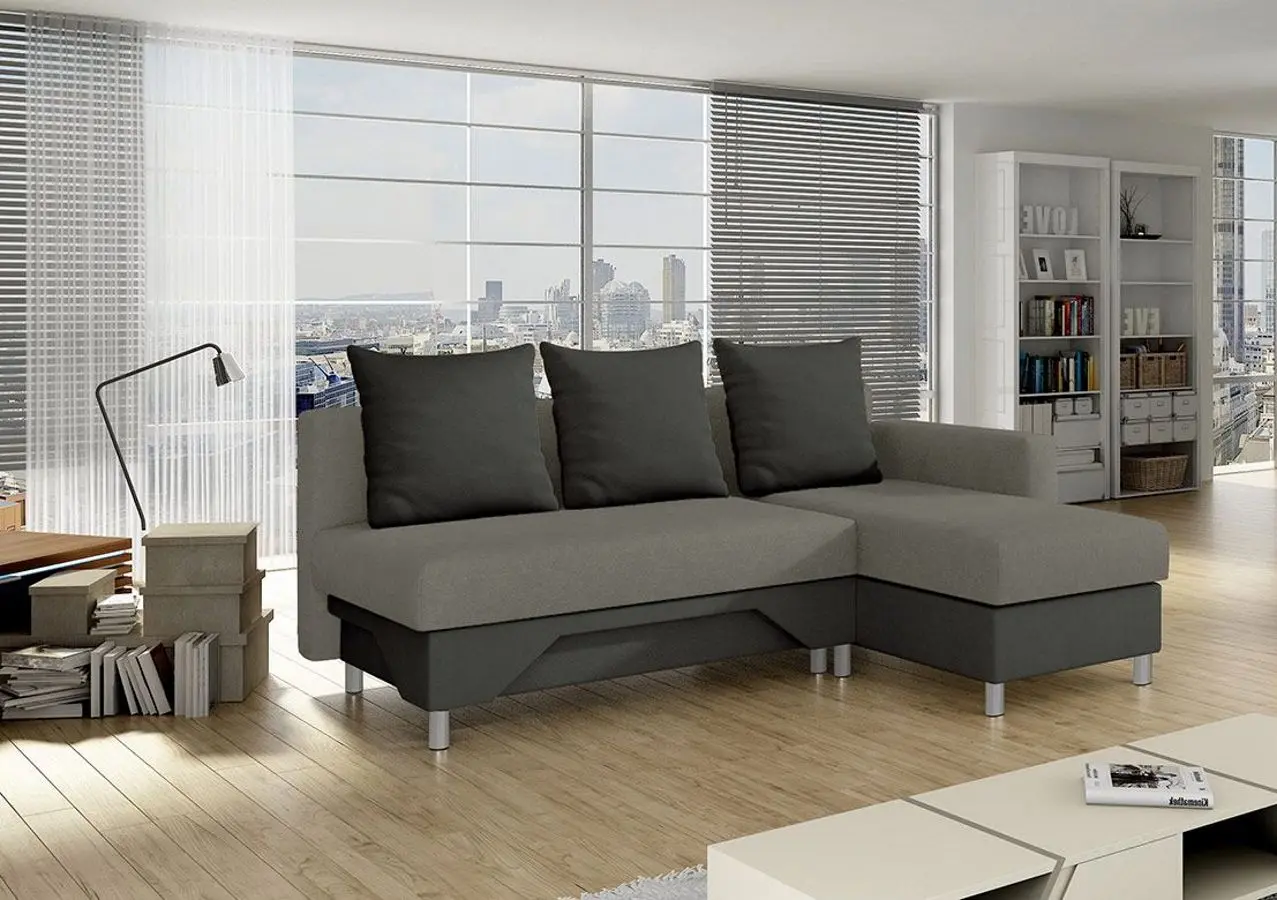 Диван угловой Mirjan24 Martin/Tom Right (Gray/Dark Gray) - 4