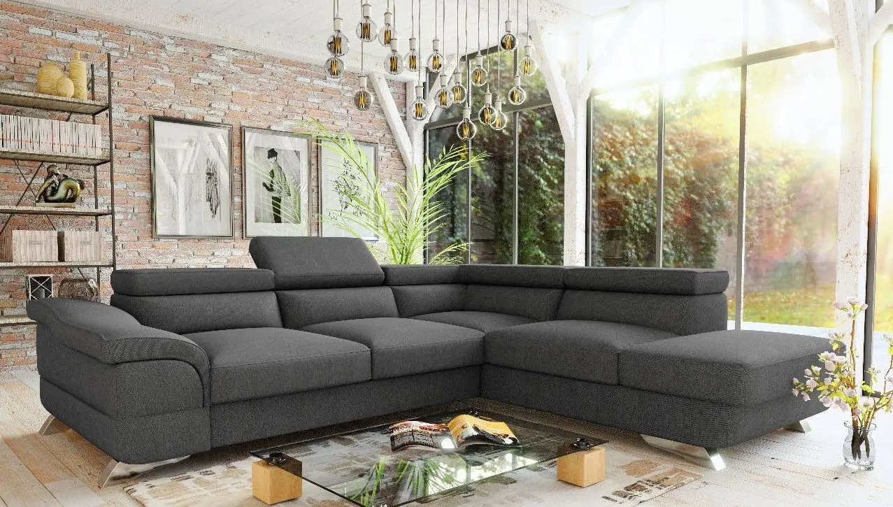 Диван угловой Mirjan24 Matiz/Lagos Right (Gray) - 4