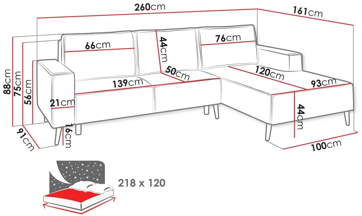 Диван угловой Mirjan24 Motelosa/Mingo Right Zetta 291 (Beige) - 2