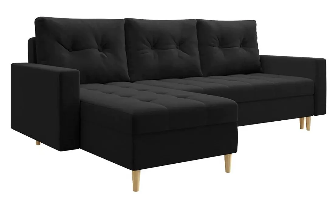 Canapea de colt Mirjan24 Nolatio/Kojan (Black)