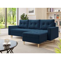 Диван угловой Mirjan24 Nolatio/Kojan (Blue) Thumb