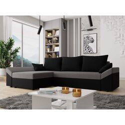 Диван угловой Mirjan24 Peltata/Dante L Alova 04/Alova 36 (Black/Gray) Thumb