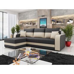 Диван угловой Mirjan24 Poruba Bis/Hewlet Bis (Dak Gray/Beige) Thumb