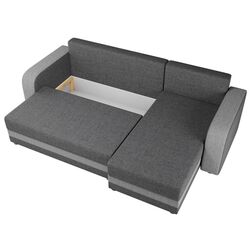 Диван угловой Mirjan24 Poruba Bis/Hewlet Bis (Dak Gray/Beige) Thumb