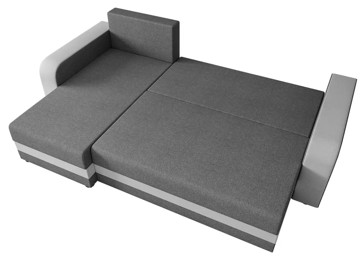 Диван угловой Mirjan24 Poruba Bis/Hewlet Bis (Dak Gray/Light Gray) - 3