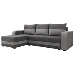 Диван угловой Mirjan24 Poruba Bis/Hewlet Bis (Dak Gray/Light Gray)