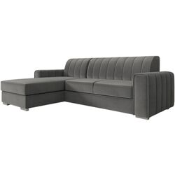 Диван угловой Mirjan24 Ritobeno/Kenzo Left (Gray)