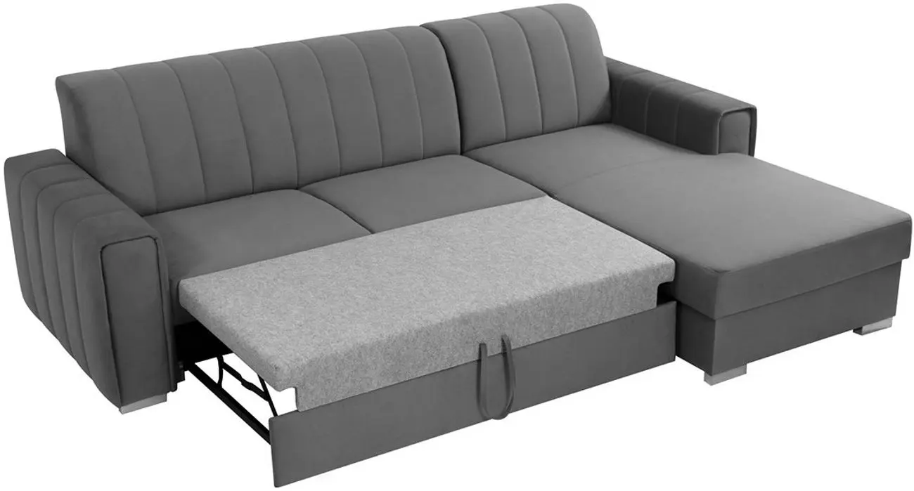 Диван угловой Mirjan24 Ritobeno/Kenzo Right (Gray) - 3