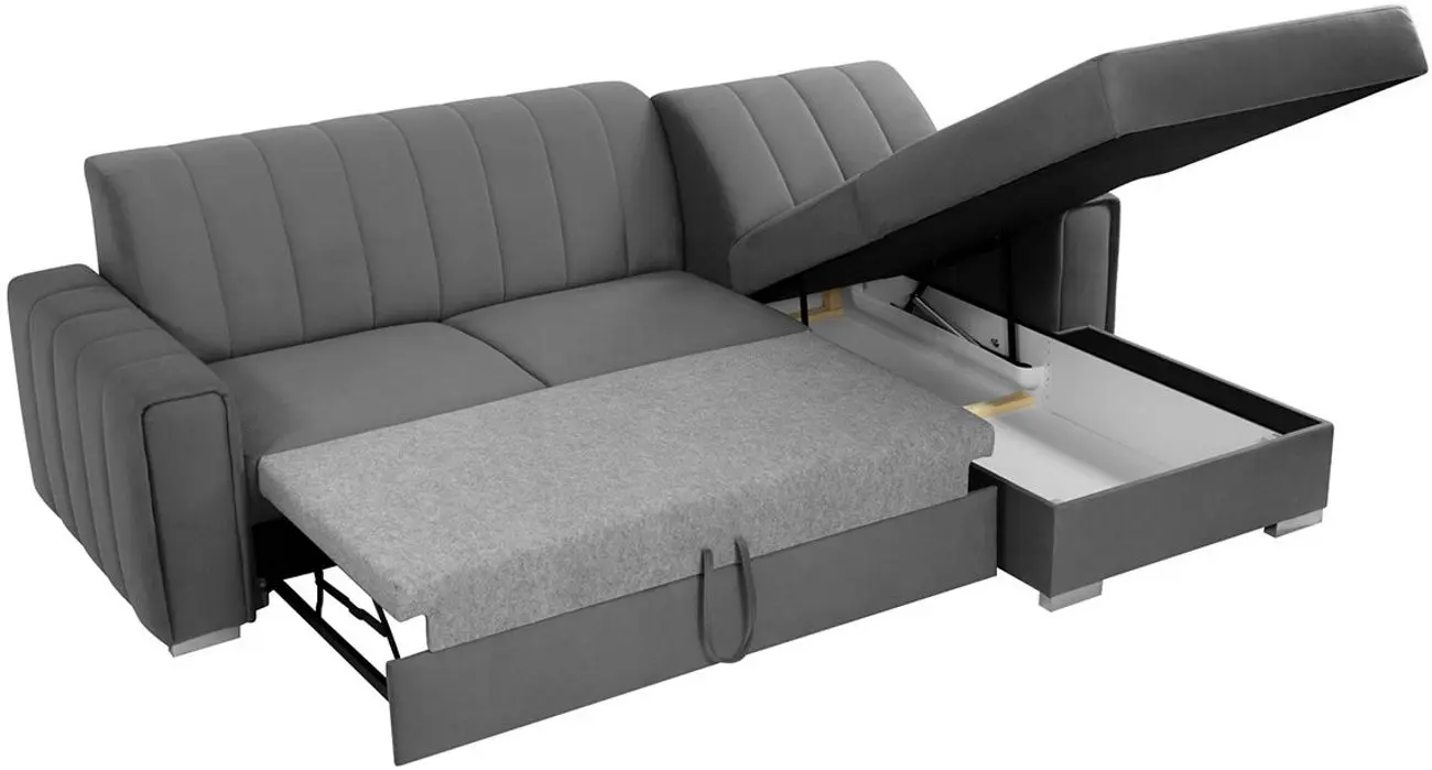 Диван угловой Mirjan24 Ritobeno/Kenzo Right (Gray) - 4