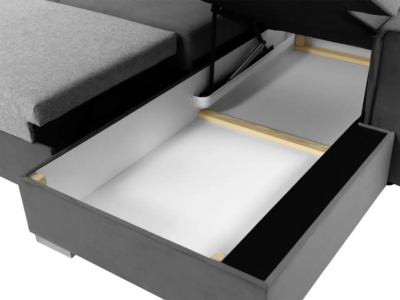 Диван угловой Mirjan24 Ritobeno/Kenzo Right (Gray) - 6