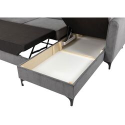 Диван угловой Mirjan24 Sivena/Segulo Poso 100/Paros 01 (Gray Light/Cream) Thumb