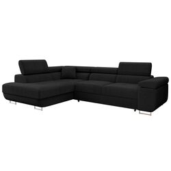 Диван угловой Mirjan24 Torezio Left (Black)