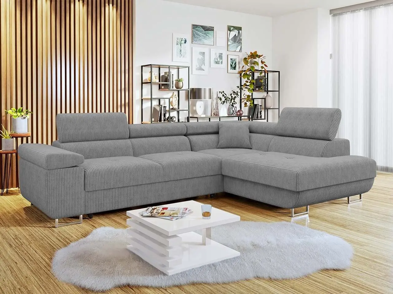 Диван угловой Mirjan24 Torezio Left Poso 110 (Dark Gray) - 6