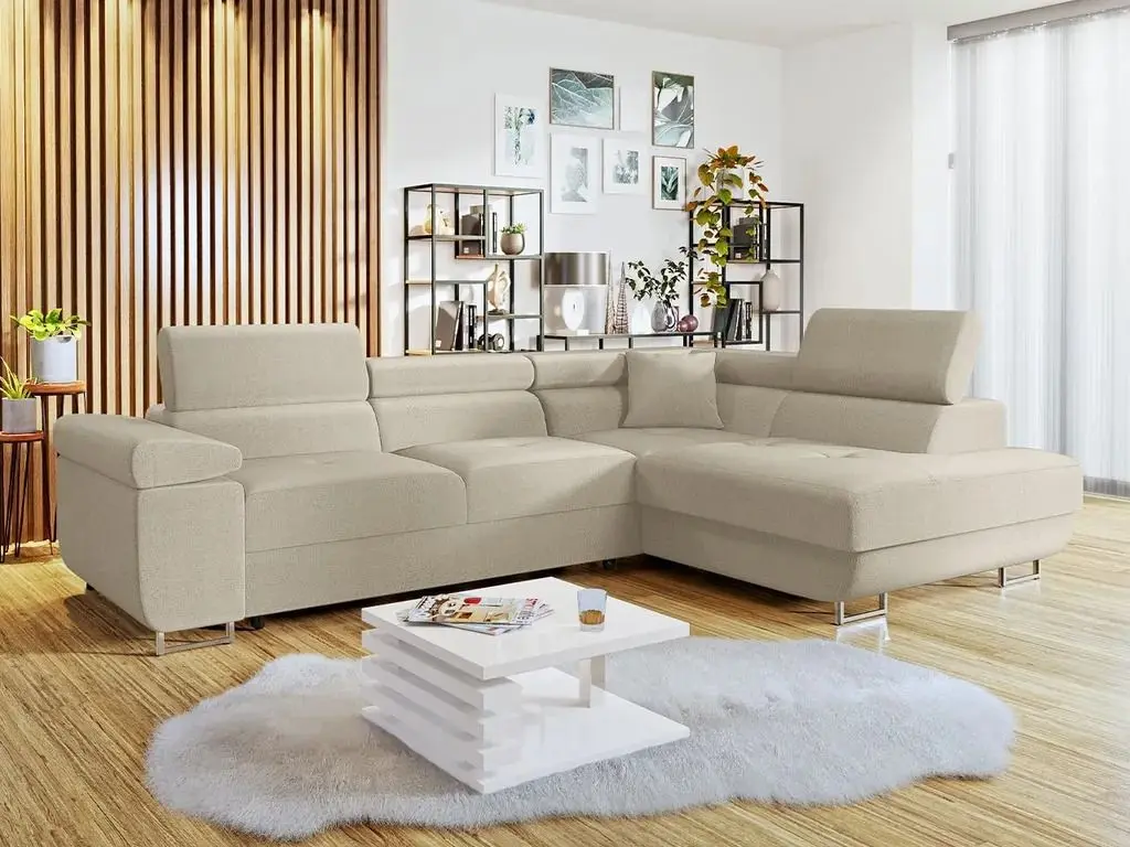 Диван угловой Mirjan24 Torezio Right (Beige) - 3