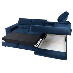 Диван угловой Mirjan24 Wales/Laris Left (Blue) Thumb