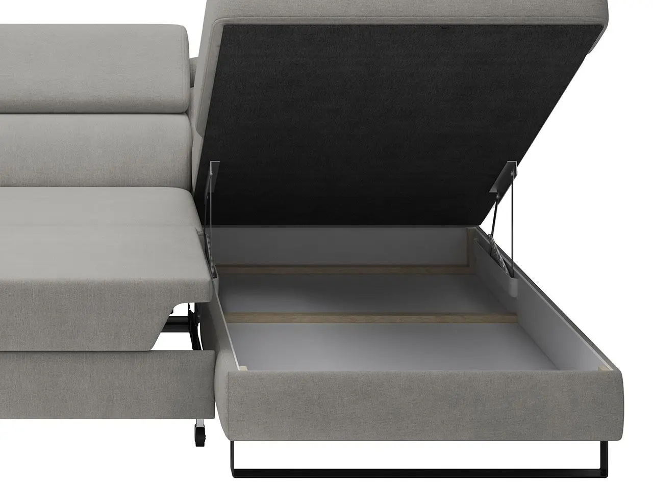 Диван угловой Mirjan24 Widawi/Livio Left (Gray) - 3