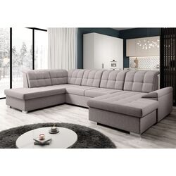Canapea in forma de U Mobhaus Oreo Left (Taupe)