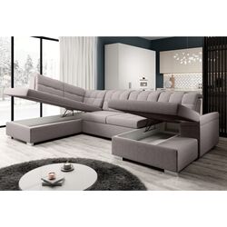 Canapea in forma de U Mobhaus Oreo Left (Taupe) Thumb