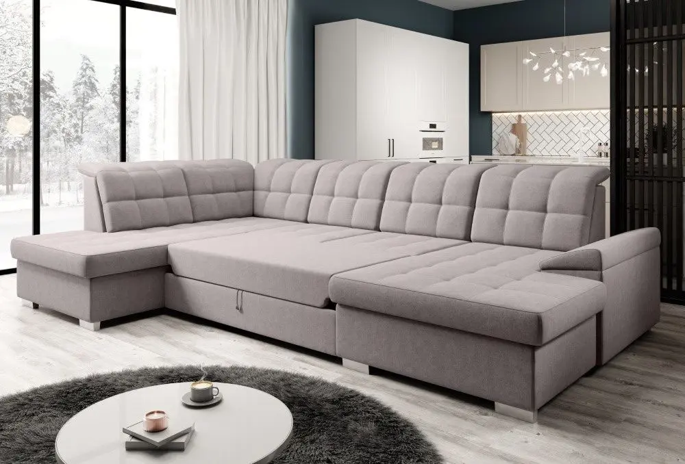 Canapea in forma de U Mobhaus Oreo Left (Taupe)